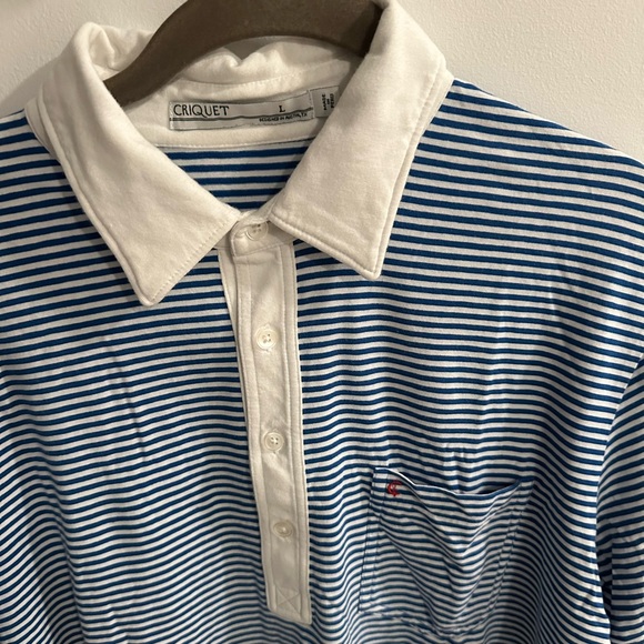Criquet Striped Polo, size: L - Picture 2 of 3